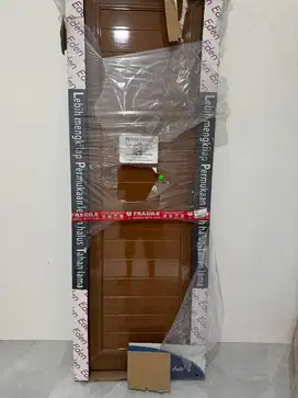Pintu Kamar Mandi UPVC KANA 70x198 Bukaan Kiri F003 Motif Kayu