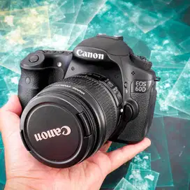 Canon 60D Kit 18-55mm IS. Fullset Mulus. Lcd Normal. sc 6rb