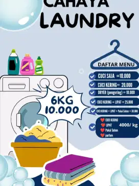 Siap antar jemput laundry