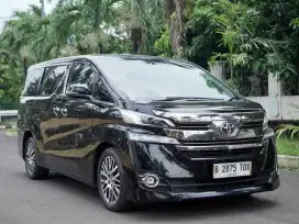 Vellfire G 2.5 AT 2017 Hitam NEGO SAMPE JADI