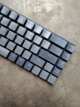 KEYCHRON K7 LOW PROFILE - WHITE LED - BROWN SWITCH