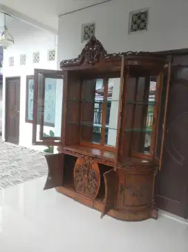 Lemari jati Opal 4 pintu