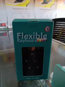 Keyboard Flexibel USB Keyboard Flexibel Anti Air Bahan Karet