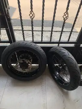 Velg supermoto yamaha wr 155 scarlet expedition maxxis not klx ,crf