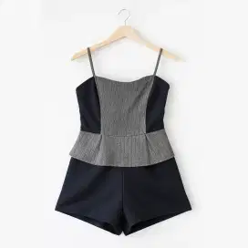 Playsuit Wanita Kekinian | Jumpsuit Casual Korea Style