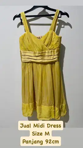JUAL MIDI DRESS SIMPLE