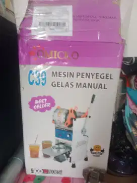 MESIN PENYEGEL GELAS MANUAL