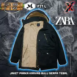 JAKET PARKA ZARA PRIA/WANITA