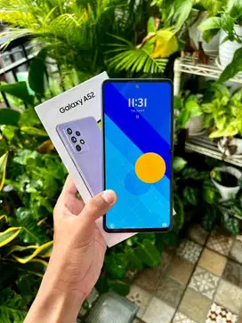 Samsung Galaxy A52 Nfc Ram 8+8/128gb Fullset Resmi