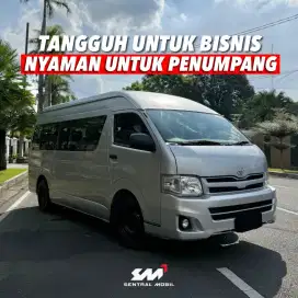 ODO 170xxx Asli TOYOTA HI ACE COMMUTER SILVER 2012