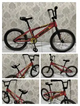 Sepeda BMX REM TORPEDO ukuran 20 untuk umur 5 sampai 15 tahun