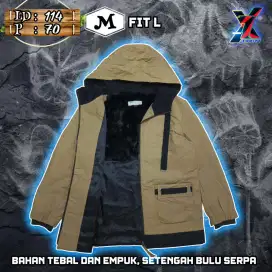 JAKET PARKA PRIA/WANITA TEBAL HANGAT