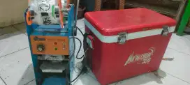Jual rugi saja Paket jualan es Box es kristal dan cup sealer