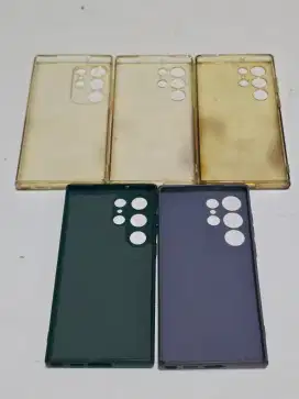 Jual Sepaket 5 Casing hape Samsung S22 Ultra dan S23 Ultra