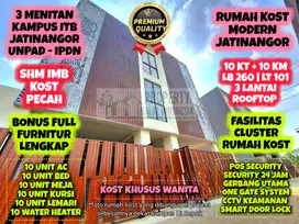 Jual Rumah Kost Putri Full Furnitur 3 Menitan ITB Kampus Jatinangor