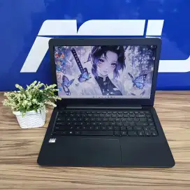 LAPTOP ASUS E402YA AMD E2 6110 RAM 4GB SSD 256GB LAYAR 14 INCH SLIM