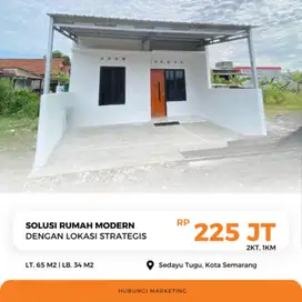 DIJUAL RUMAH MURAH MINIMALIS SEDAYU SEMBUNGHARJO SEMARANG TIMUR