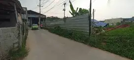 Tanah Pinggir Jalan, 10 Menit Stasiun Citayam, Cocok Untuk Usaha