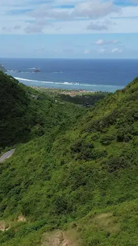Tanah murah dekat pantai lancing dan tampah lombok. Cocok untuk villa