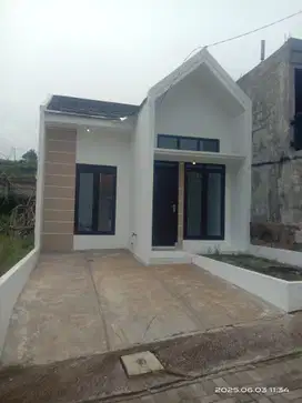 Rumah cluster siap huni di Cilame Bandung Barat