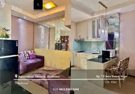 Disewakan Apartement Thamrin Residence Tipe I High Floor 1BR Furnished