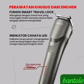 Enchen beardo 2 body trimmer electric alat cukur rambut kumis jenggot