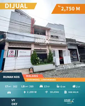 c106  Rumah dan  Kost Full Penghuni di Sudimoro Lowokwaru ,Kota Malang
