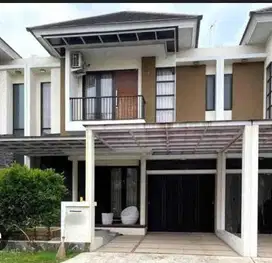 Rumah  2 Lantai Furnished Di Cluster Asera Harapan Indah