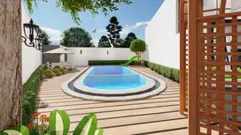 Dekat dengan pemerintahan rumah 2 lantai harga nego free balkon