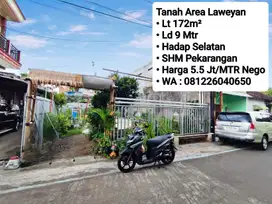Jual Tanah Siap Bangun Area Purwosari, Dekat Laweyan, Gentan