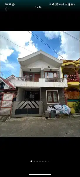 Dijual Rumah 2 Lantai Murah di Taman Harapan Baru Bekasi