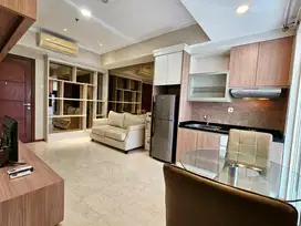 FURNISH MEWAH SIAP HUNI, DISEWA 2BR ROYAL MEDITERANIA GARDEN RMG CP