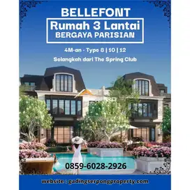 Launching Soon Bellefont Summarecon Serpong Mulai 4m Segera Daftar NUP