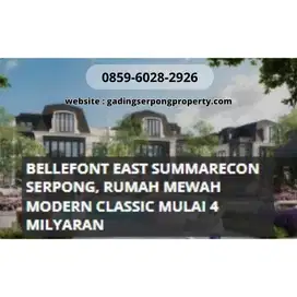 Multifunction Room Start 4M Rumah Bellefont Summarecon Gading Serpong
