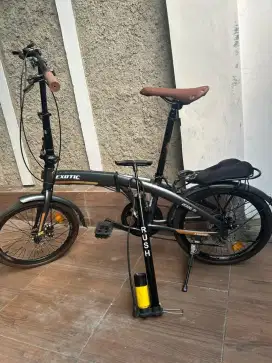 SEPEDA LIPAT MERK EVERBEST EB-903 20 INCH SECOND LENGKAP