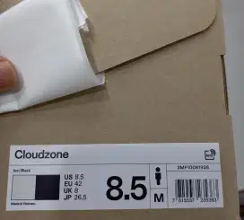 ON CLOUD - On Cloudzone Ice Black Men EU 42