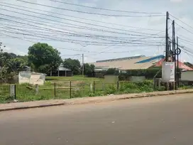 Dijual tanah pinggir jalan inspeksi Kalimalang,Cibitung