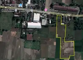 TANAH DIJUAL DI JL BRIGJEN KATAMSO WIROLEGI JEMBER