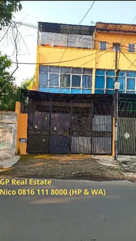 n922 Ruko 3lt di Mandala Utara Raya bagus untuk usaha/kost 113m2 3KM