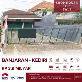 Jual Ruko Daerah Kediri Kota Kawasan Ramai Cocok Untuk Segala Usaha