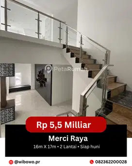 DIJUAL VILLA JALAN MERCI RAYA KOMPLEK MEDAN RESORT CITY