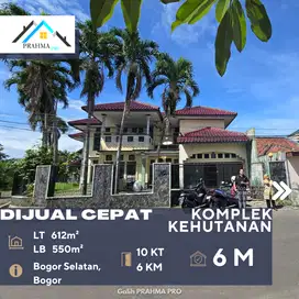 Bogor Selatan Jual Rumah Halaman Luas Lingkungan Tenang Dalam Komplek