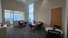 Sewa Kantor Fully Furnish 11 Pax + Director Room di Equity Tower SCBD