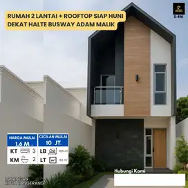 Townhouse terlaris di Cipadu larangan, sisa 5 unit terakhir