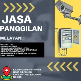 Jasa instalasi listrik dan cctv