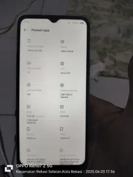Infinix hot 20i 4+3 internal 64