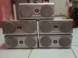 Jual Speaker rumah(Cable)5buah speaker.kondisi nyala normal.