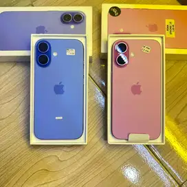 iPhone 16 128Gb Resmi Ibox Garansi On Pink&blue