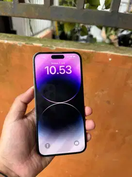 Iphone 14 promax 256gb ex garansi resmi