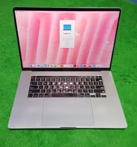 Macbook Pro 2019 16inch i7 16/512 Grey Touchbar Dual VGA mulus murah